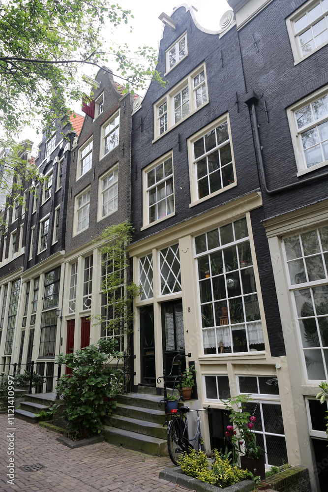 Naklejka premium Oudeschans and Kalkmarkt - Amsterdam - Holland - The Netherlands