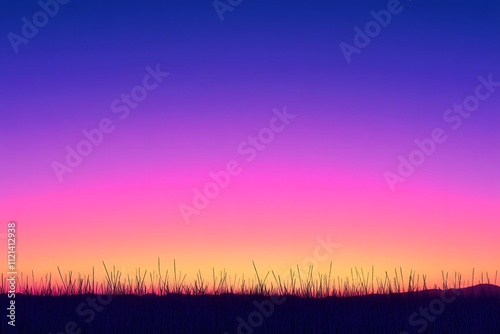 Desert cactus silhouette photo