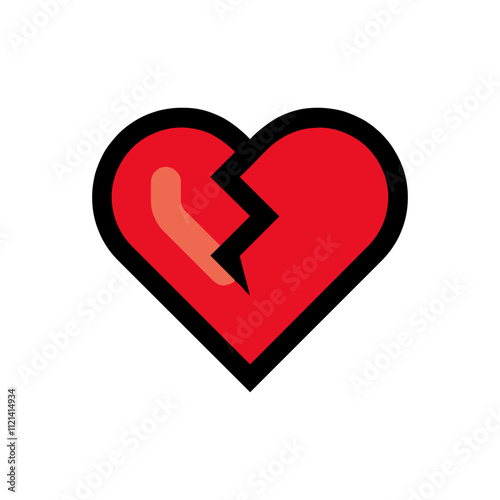 Broken Heart Icon
