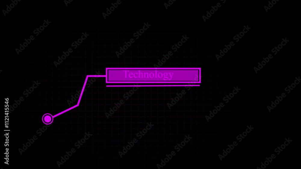 glowing call out aquamarine color animation of media person or tv news title, news studio animation of call out box  text technology  animated on black background