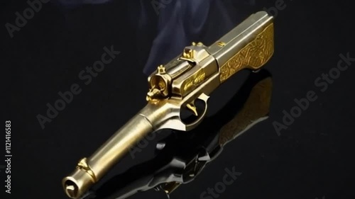 very cool and fierce futuristic weapon