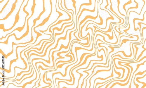 abstract background pattern with white and yellow lines in a swirl