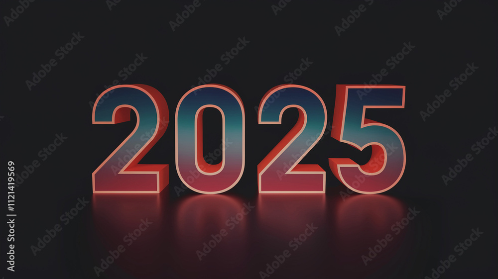 2025 text
A 3D render of the text 2025 text
A 3D render of the text