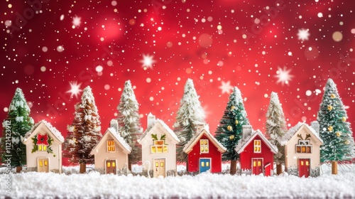 Festive Red and Winter Holiday Designs
 photo