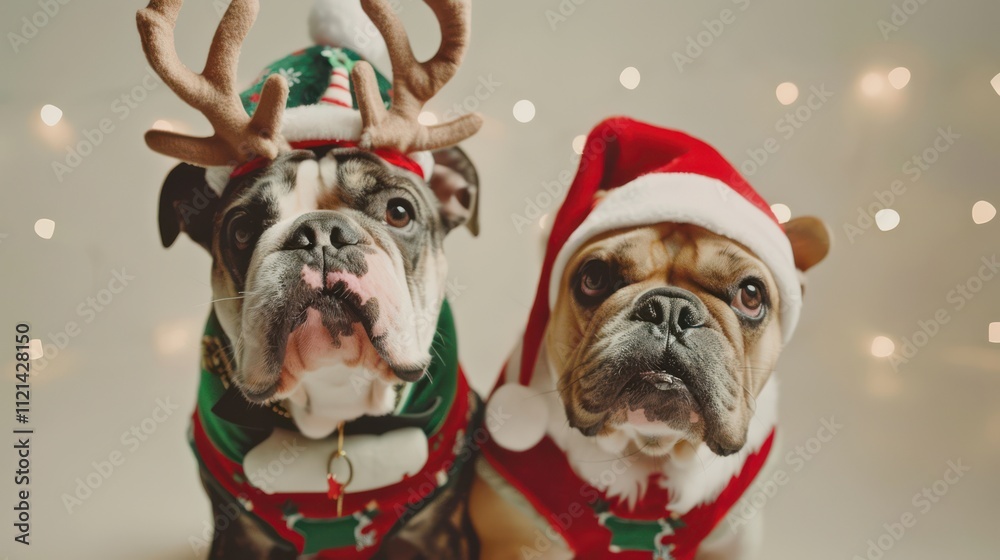 Santa Claus and Reindeer in Festive Scenes
Santa Claus and Reindeer in Festive Scenes