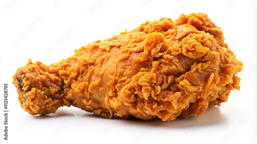 Crispy Fried Chicken Photography: White Background Food Styling Crispy Fried Chicken Photography: White Background Food Styling