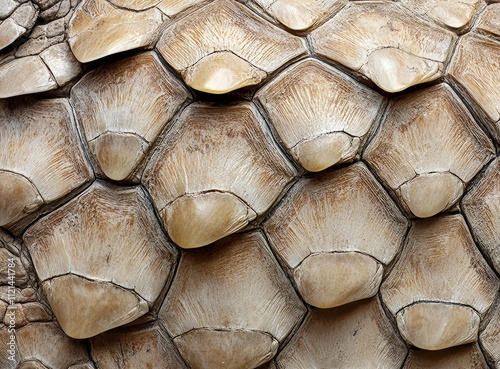 Macro Texture of Turtle Skin