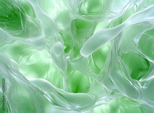 Microscopic View of Plant Cells