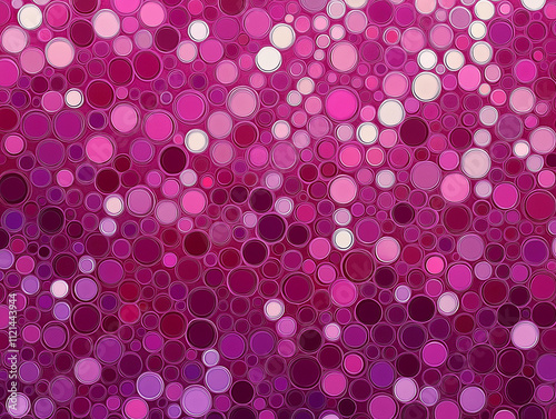 Funkelnde Bokeh-Hintergrund in Pink- und Rottönen

