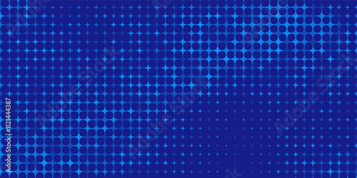 Abstract Finance Digital Business Background. Fintech Technology or Science Research Presentation Backdrop. Digital Crypto Business Vector Illustration.