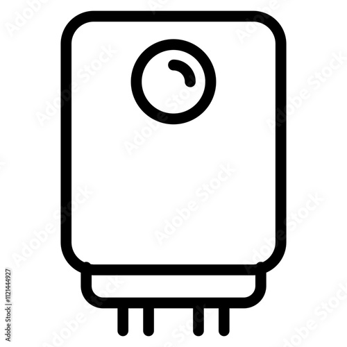 Water heater icon vector design 