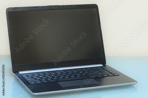 Wallpaper Mural hands of a man working on laptop, typing on the keyboard, working on a notebook, screen of a mobile computer Torontodigital.ca