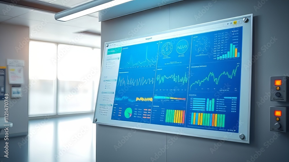 Hospital Chart Visualization - Vibrant Medical Data
