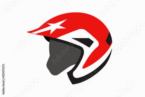 Off-Road Helmets: Vector Illustration and Line Art for Printable Designs