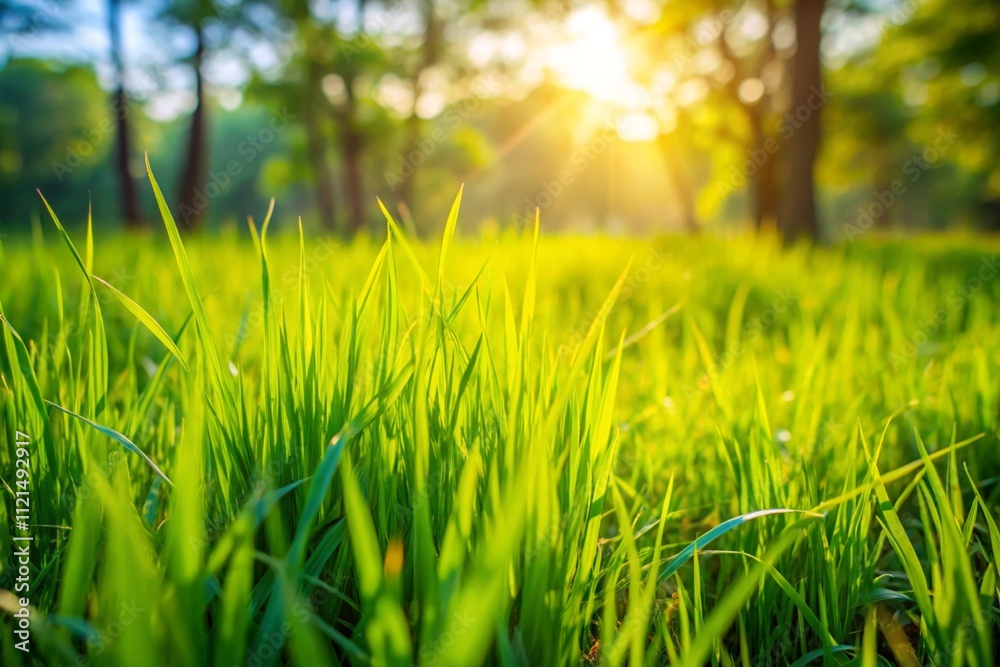 a close-up view of lush, soft grass stretching into the distance, capturing the intricate details of each blade shimmering in the sunlight. a close-up view of lush, soft grass stretching into the distance, capturing the intricate details of each blade shimmering in the sunlight.