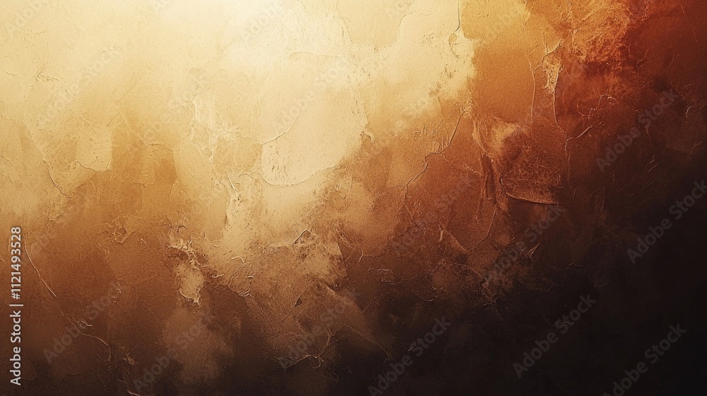 Naklejka premium This warm mocha mousse gradient background evokes a sense of calm and elegance, perfect for inspiring creativity in art studios or cozy cafes