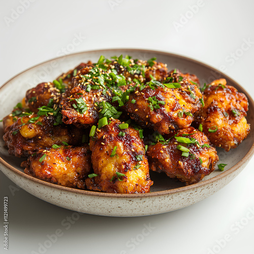 wings with vegetables