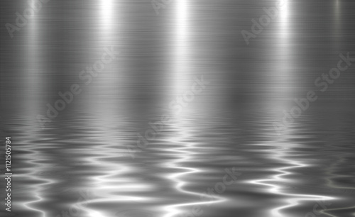 Brushed metal texture background, shiny lustrous dark silver metallic pattern...