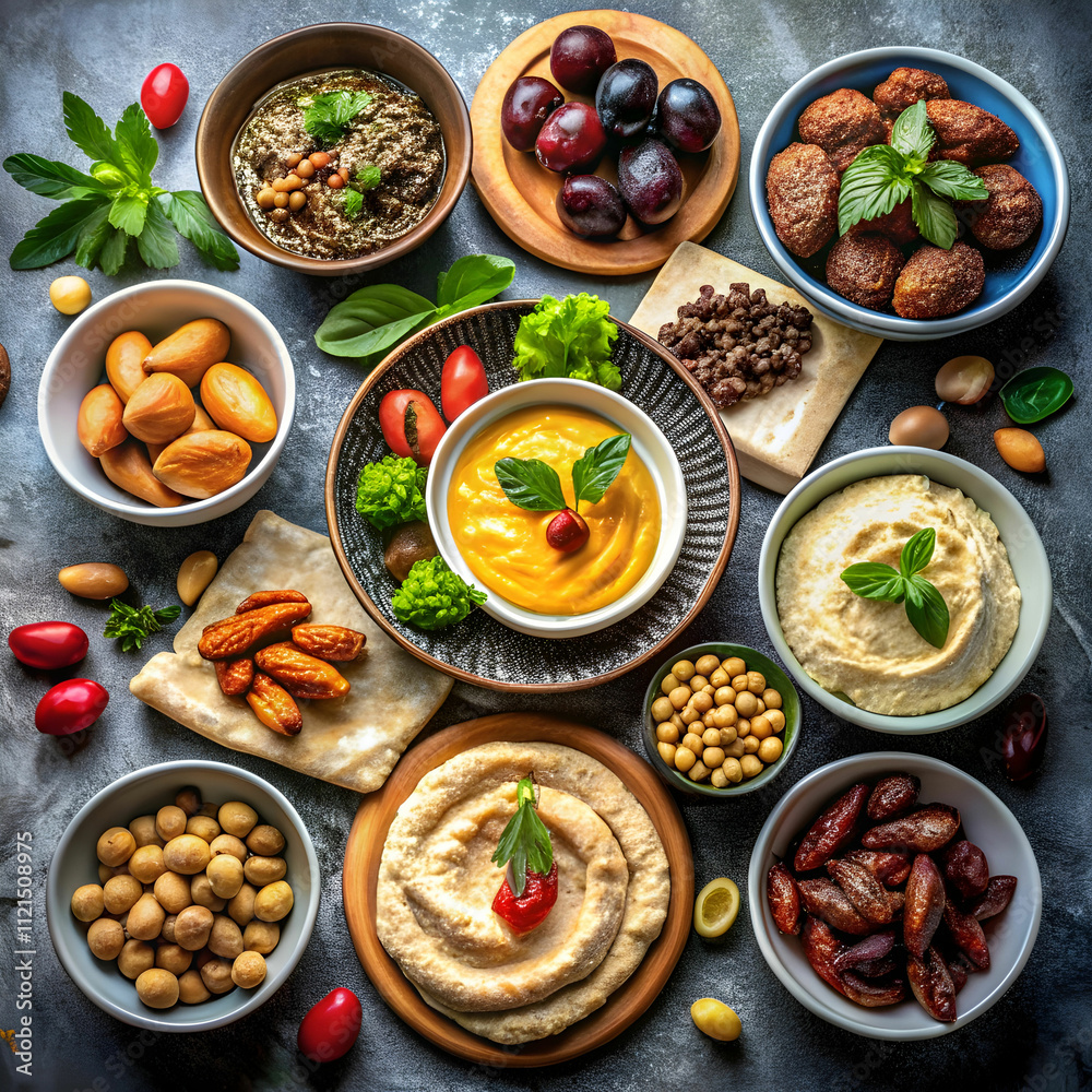 a taste of tradition arabic mezze with a sweet twi