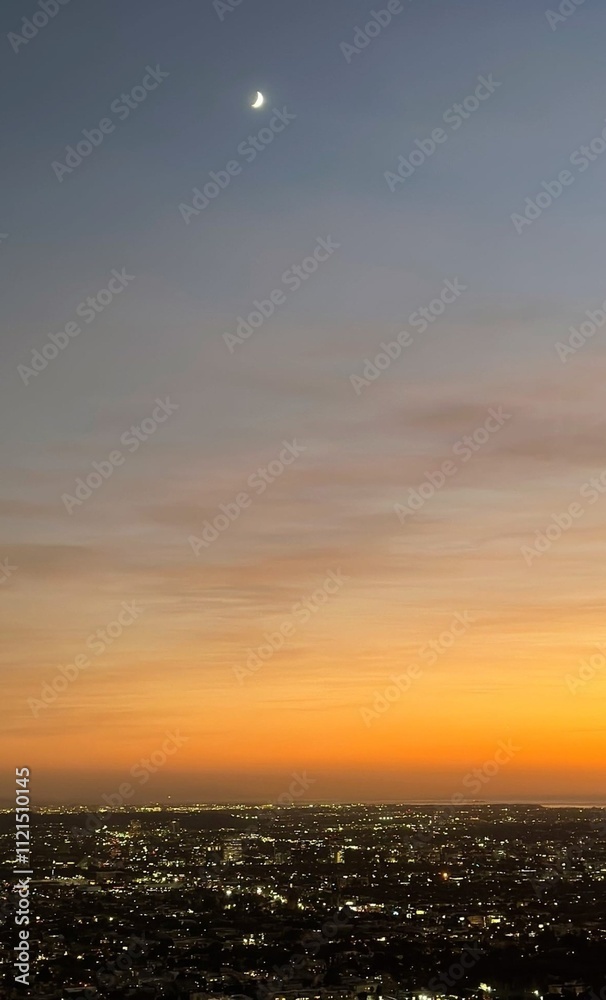 Fototapeta premium sunset over the sea