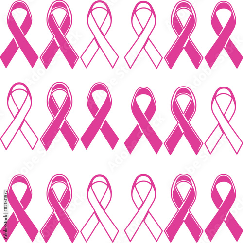 World Cancer day vector collection logo 