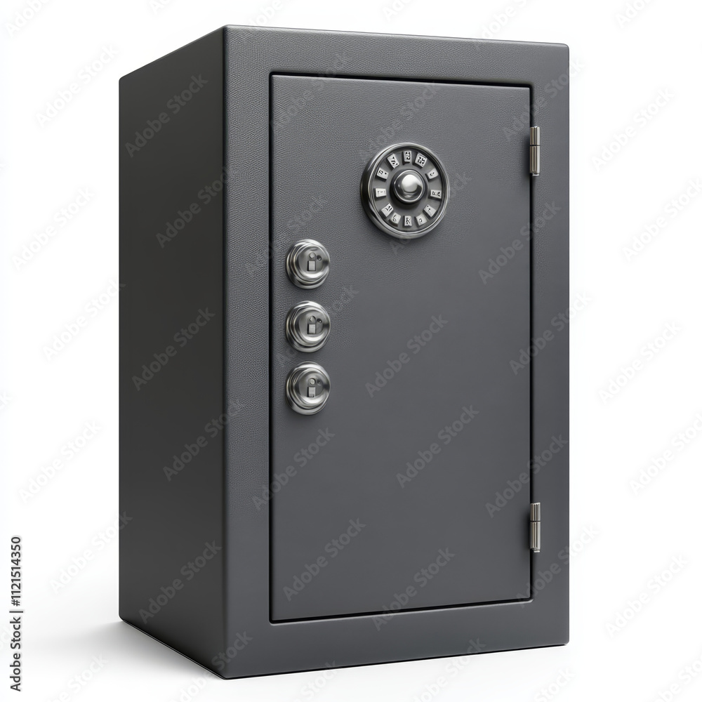 Secure Metal Safe with Combination Lock for Home or Office Use Secure Metal Safe with Combination Lock for Home or Office Use