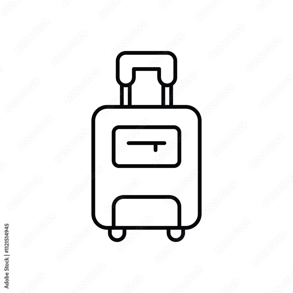 Suitcase vector icon Suitcase vector icon