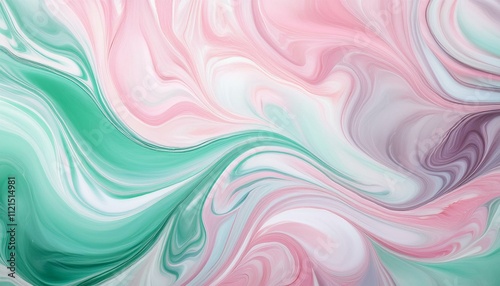 パステルカラーの柔らかいマーブル模様
Soft marble pattern in pastel colors