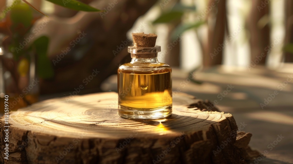 Jojoba oil bottle with a small jar of cream, surrounded by jojoba seeds and green leaves, emphasizing organic skincare and nourishing beauty solutions. Generative AI Jojoba oil bottle with a small jar of cream, surrounded by jojoba seeds and green leaves, emphasizing organic skincare and nourishing beauty solutions. Generative AI