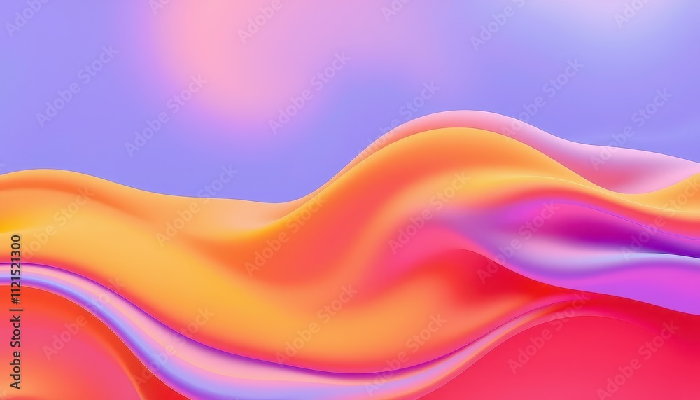 Abstract Wavy Colorful Gradient Design Background Abstract Wavy Colorful Gradient Design Background