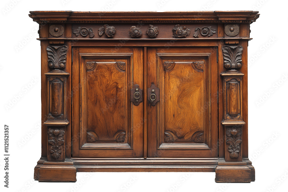 antique wooden door