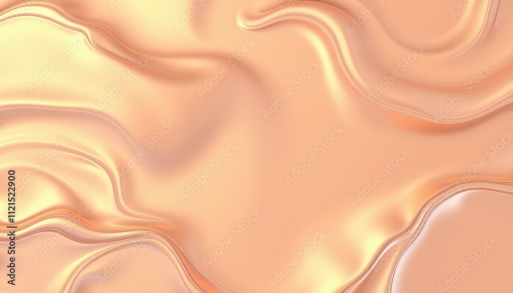 Abstract Peach Liquid Wave Background Design Abstract Peach Liquid Wave Background Design