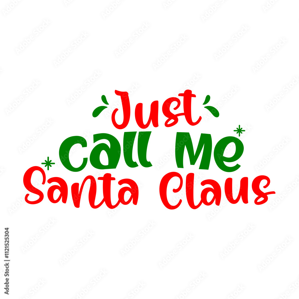 Fototapeta premium just call me santa