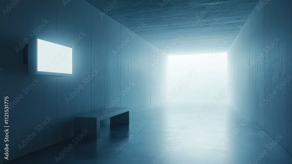 High-resolution cctv installation minimalist space digital security modern environment futuristic viewpoint