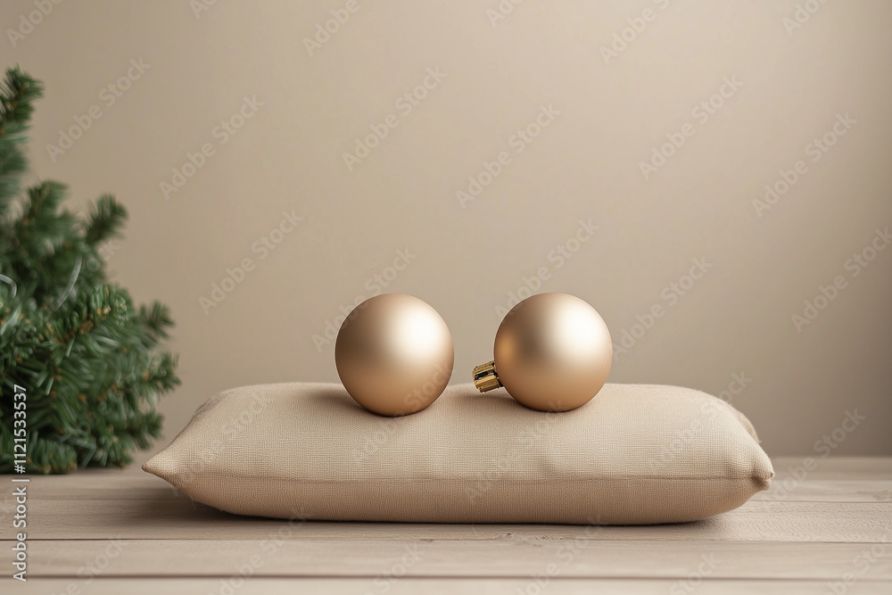 Fototapeta premium christmas background with christmas tree