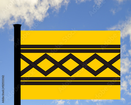 Former West Midlands Council flag