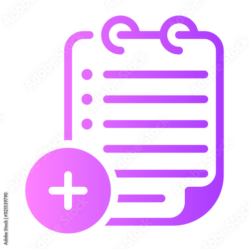 add gradient icon