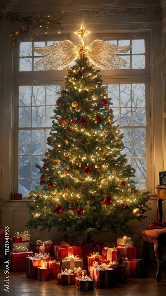 Victorian Christmas visuals in various styles Victorian Christmas visuals in various styles