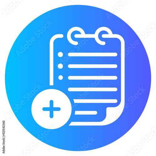 add gradient icon