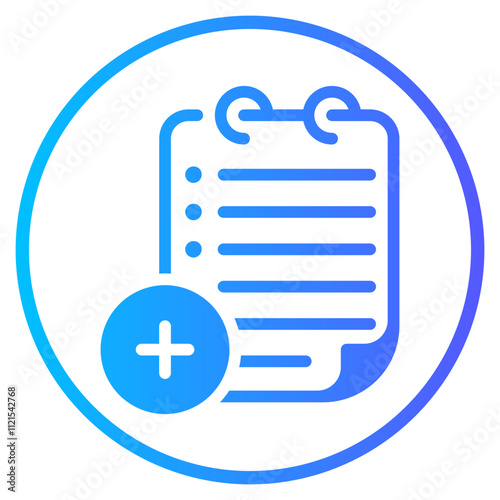 add gradient icon