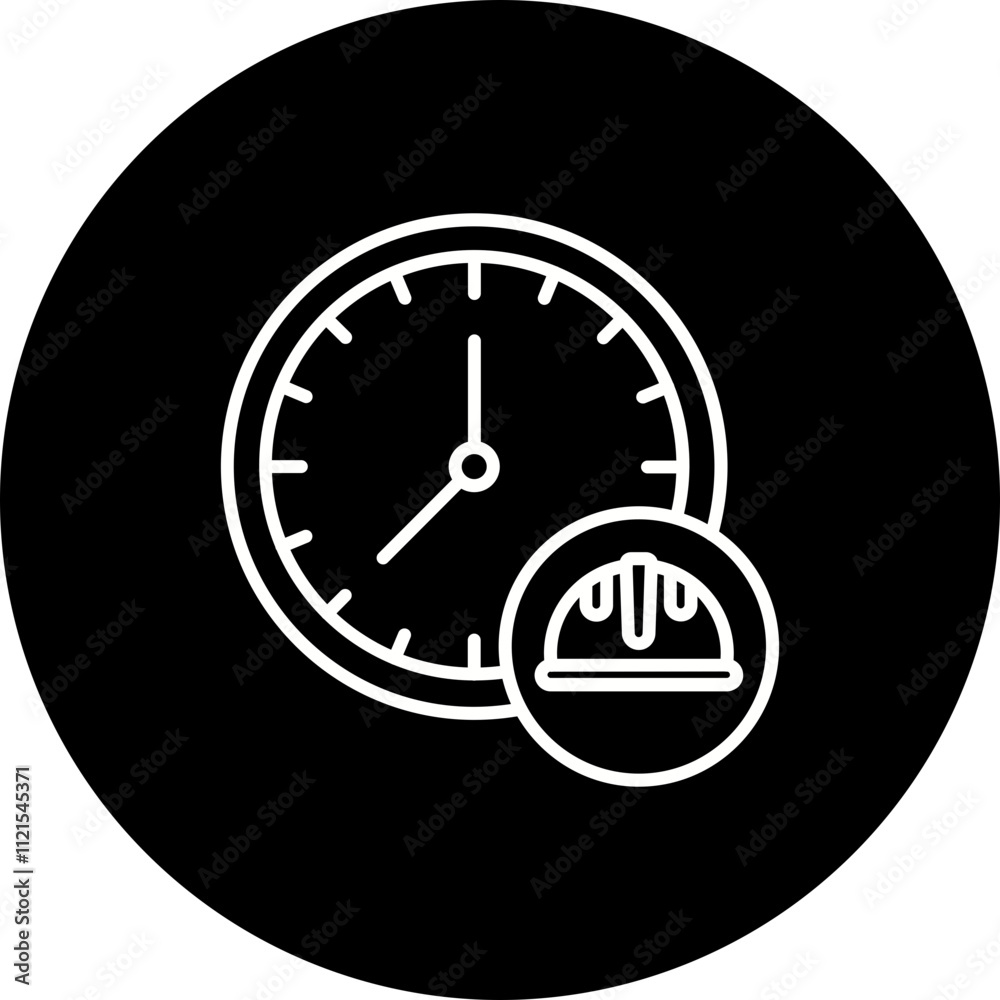 Working Hours Icon Working Hours Icon
