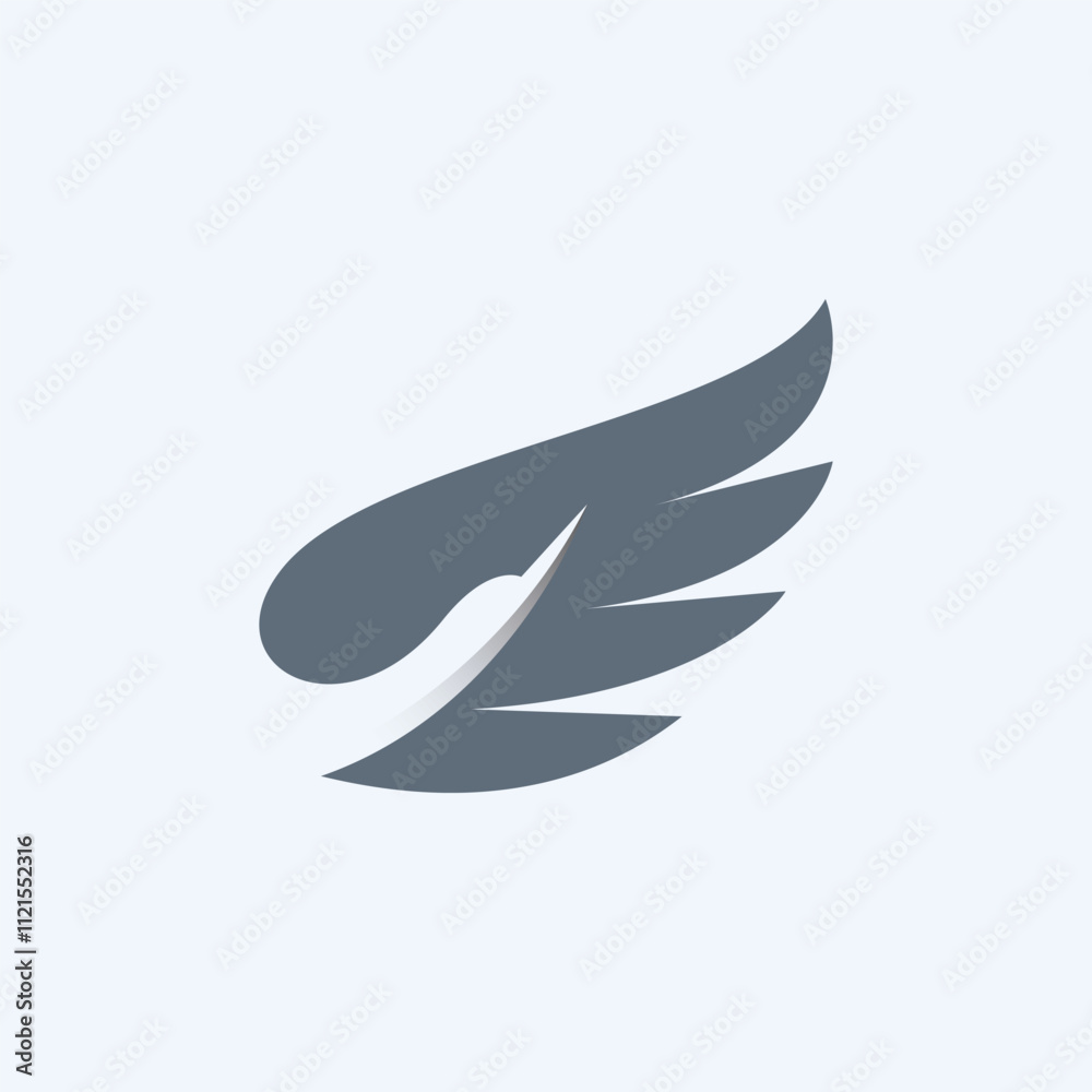 Bird logo design, bird logo with negative space design Bird logo design, bird logo with negative space design
