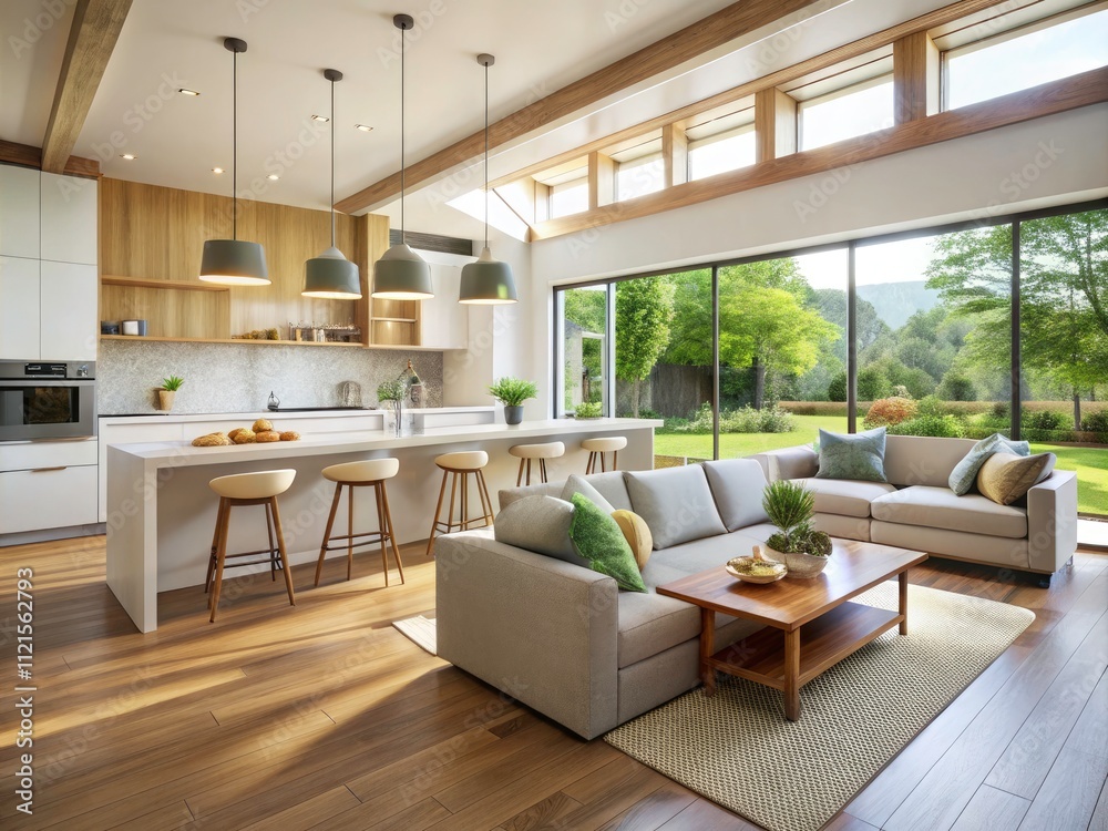 Modern Minimalist Kitchen Design, Open Plan Kitchen Living Room, Cozy Farmhouse Kitchen, Scandinavian Kitchen Interior, Stylish Kitchen Decor Modern Minimalist Kitchen Design, Open Plan Kitchen Living Room, Cozy Farmhouse Kitchen, Scandinavian Kitchen Interior, Stylish Kitchen Decor