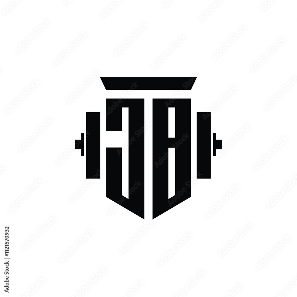 JB monogram logo design letter text name symbol monochrome logotype alphabet character simple logo JB monogram logo design letter text name symbol monochrome logotype alphabet character simple logo