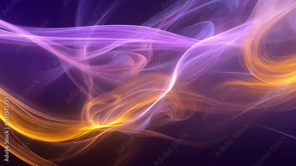 Colorful swirling patterns create a mesmerizing display in a digital art composition at night Colorful swirling patterns create a mesmerizing display in a digital art composition at night