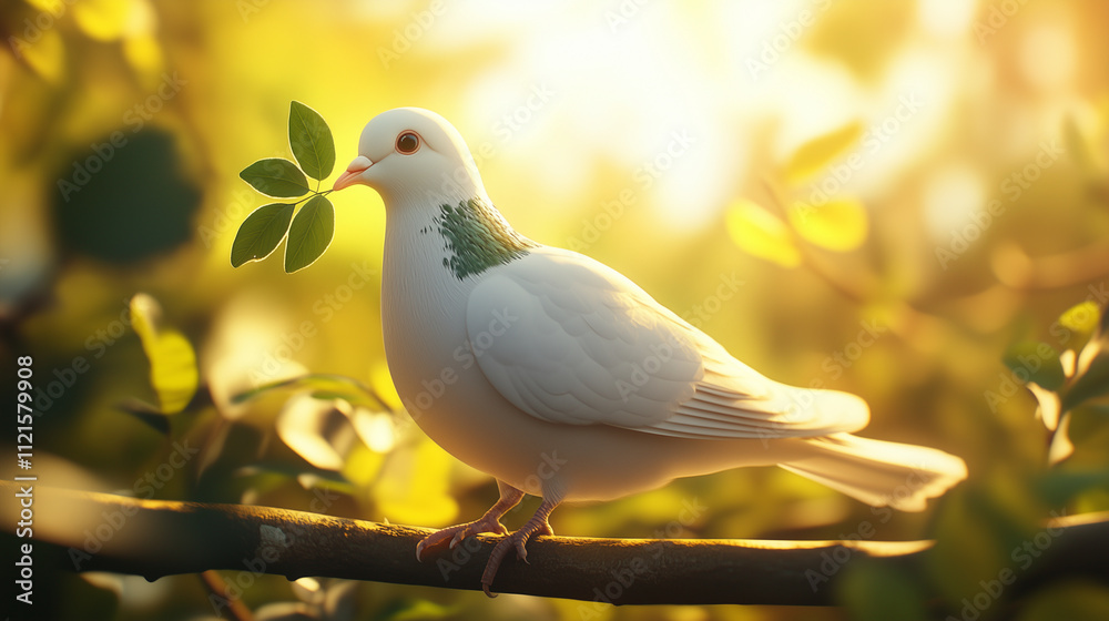 A white dove flying gracefully over a still lake at sunrise evoke relaxation and peaceful
A white dove flying gracefully over a still lake at sunrise evoke relaxation and peaceful