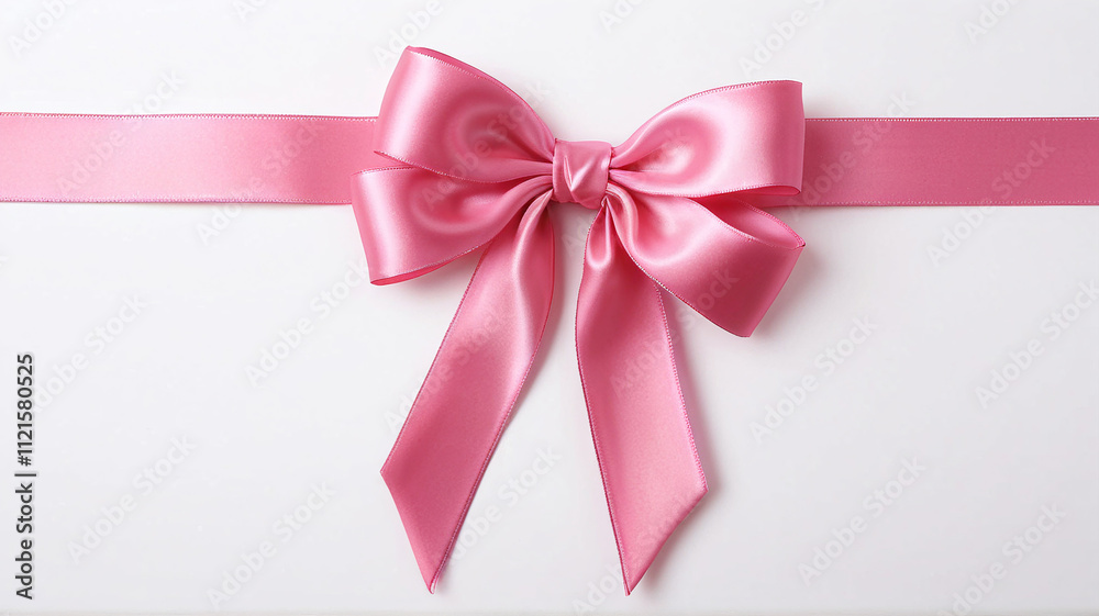 Beautiful Pink Bow Decoration Beautiful Pink Bow Decoration