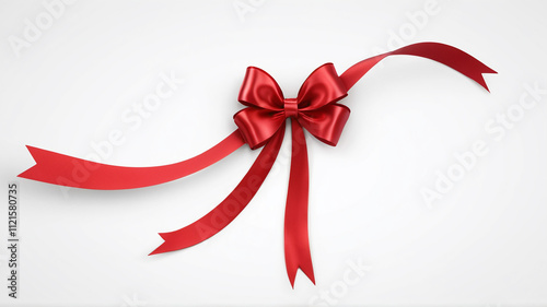 Red Gift Bow for Celebrations