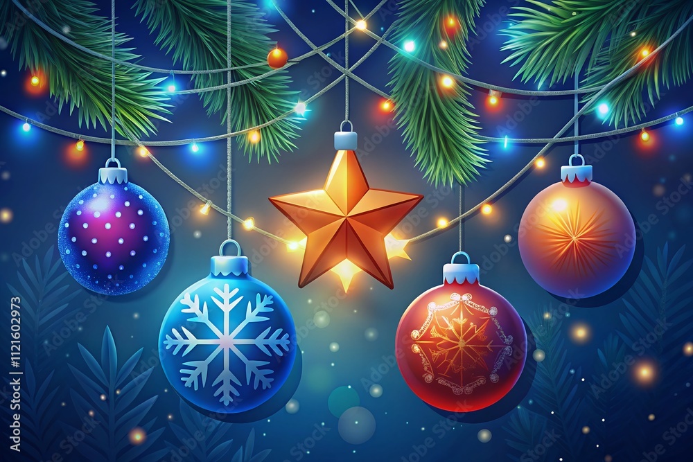 christmas background with christmas balls contains such icons as Santa Claus, Christmas, Gift, Reindeer, Christmas Tree, Snowflake. christmas background with christmas balls contains such icons as Santa Claus, Christmas, Gift, Reindeer, Christmas Tree, Snowflake.