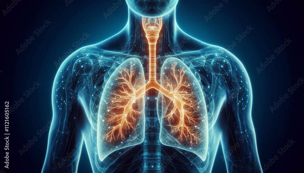 Lungs, health, anatomy, respiratory system, medical illustration, disease and healthcare concept, scientific images Lungs, health, anatomy, respiratory system, medical illustration, disease and healthcare concept, scientific images